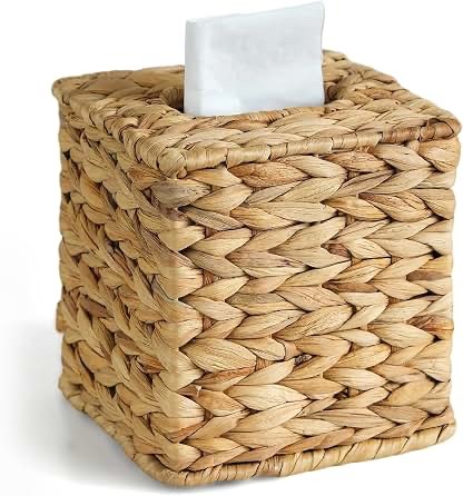 Wicker Rectangular Tissue Box Holder
