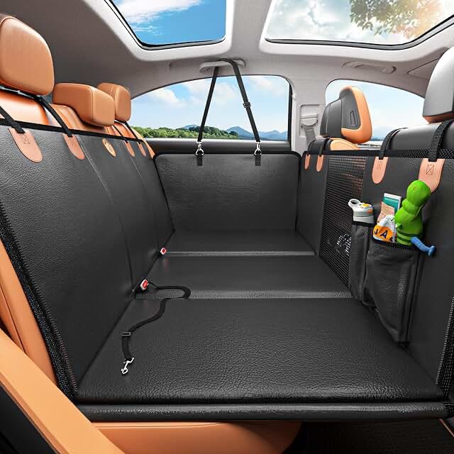 MYJAQI Back Seat Extender for Cars