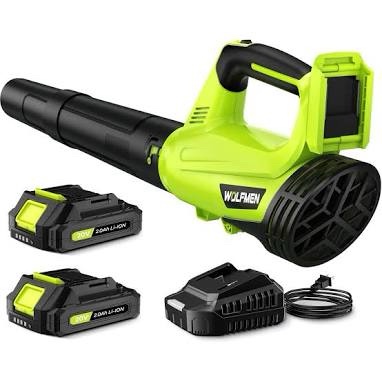 WOLFMEN Cordless Leaf Blower Model LB-8197