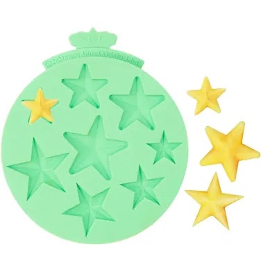 Silicone Star-Shaped Chocolate/Candy Mold Set