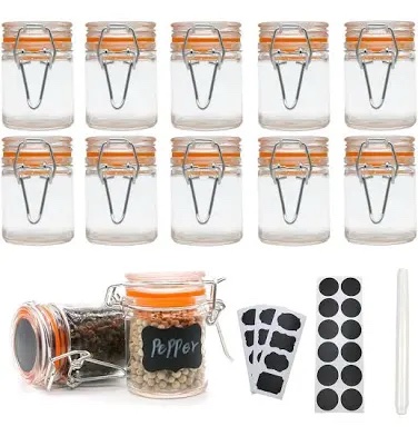 Homelike Style 1.7 oz Mini Herb Tea Seasoning Storage Container