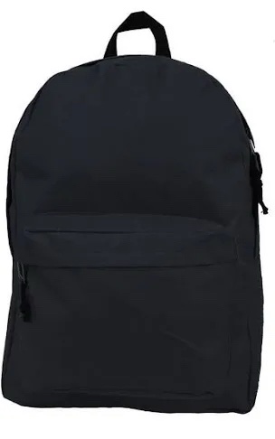 Black backpack