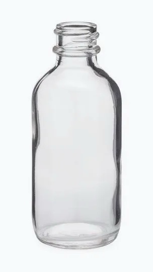 Clear Glass Vials/Bottles with Foam Packaging Insert