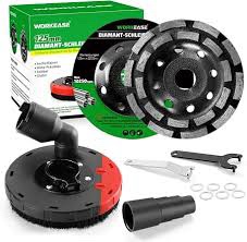 Workease 125mm Diamond Grinding Disc with Dust Cover