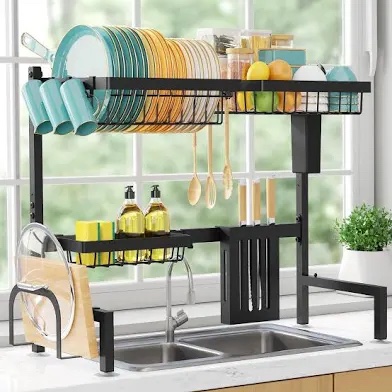 Sakugi Dish Drying Rack with Cutlery Holder