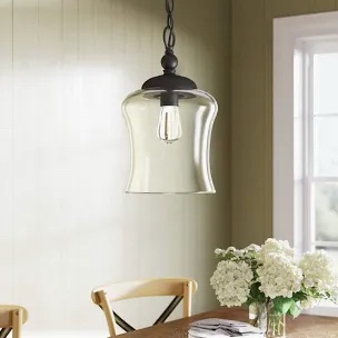 Pinedale 1 - Light Single Bell Pendant