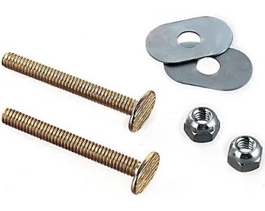 Toilet Bolt 2-Pack Easy Installation Kit