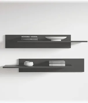 Set of Two Wall Mounted Floating Shelves