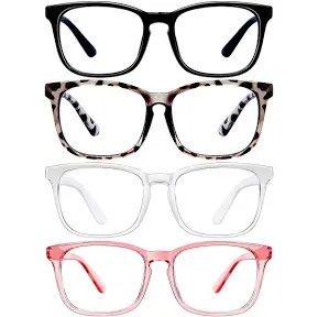 Unbranded blue-light Glasses Multi-Pack with Case