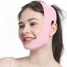 V-Line Shape Chin Strap Lifting Bandage - Breathable Cooling Fabric