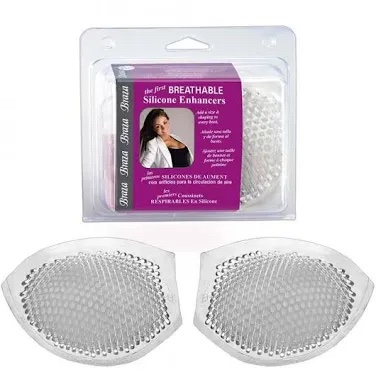 Clear Silicone Bra Inserts or Breast Enhancers