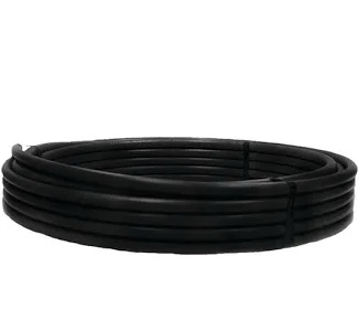 Flexible Black Drainage Pipe with Yellow Stripe