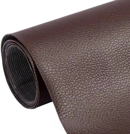 Peel and stick leather