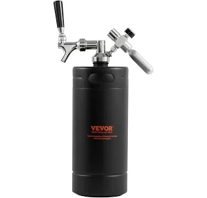 VEVOR 128oz Double Wall Beer Growler Tap System