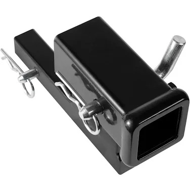 Hitch Adapter 1-1/4" to 2" Receiver with 4" Rise/Drop and 6-1/2" Extension