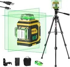 Prexiso Green-Beam Self-Leveling Cross Line Laser PLC10UGA