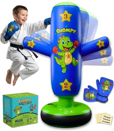YGA Sports Chompy The Inflatable Punching Bag