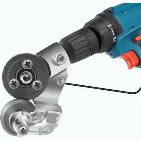Electric Drill Plate Cutter Attachment