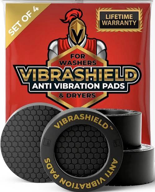 Sumato Stuff VIBRASHIELD Anti Vibration Pads for Washers & Dryers - 2 Sets of 4
