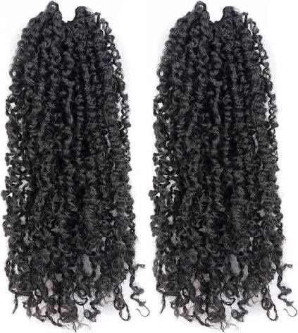GIX YT Crochet Hair (8 Inch, F1B/30-8p)