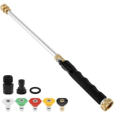 Hydro Jet Cleaning Solution High Pressure Power Washer Wand