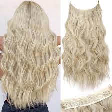 KooKaStyle Invisible Wire Long Wavy Secret Hairpiece