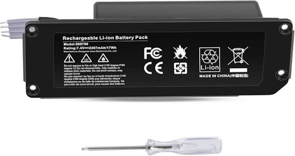 Dongguan Lewe Electronics Rechargeable Li-ion Battery Pack 7.4V 2297mAh