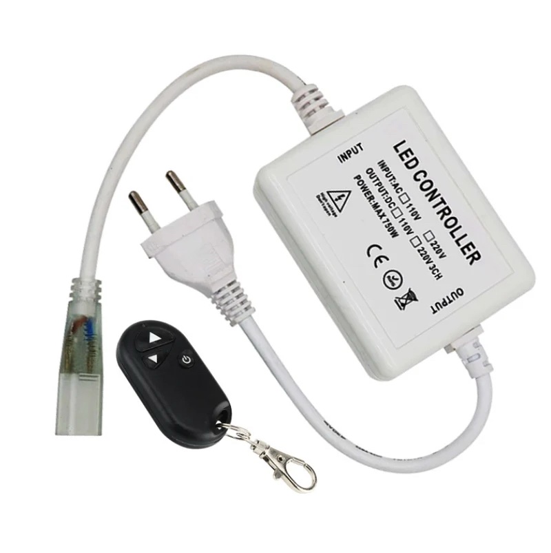 High Voltage LED Strip Remote Dimmer Controller
