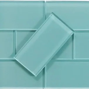 Glass Subway Tiles, 3x6 inch 32 pcs