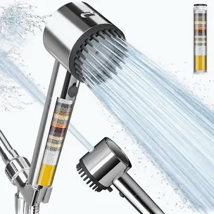 Cobbe 5 Model Filters Shower Head Chrome (N1)