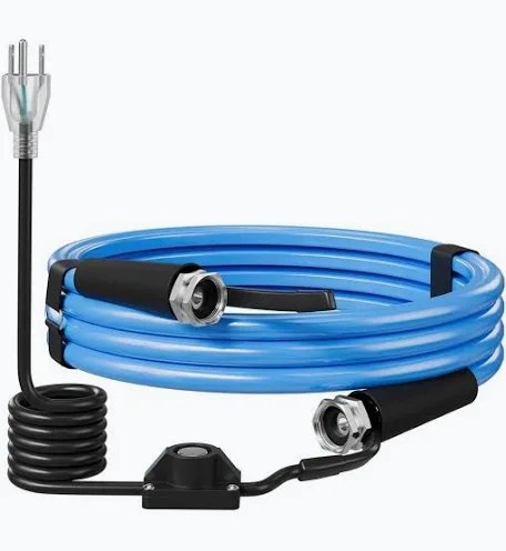 VEVOR Heated Water Hose for RV, 15ft, 96W