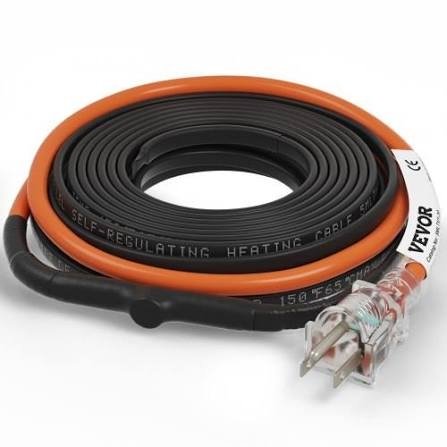 Vevor Residential Pipe Heating Cable (Series) - AC 30