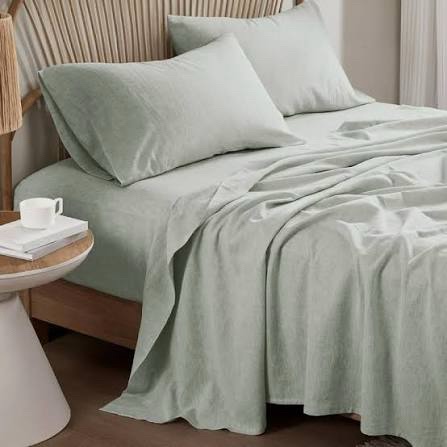 Lane Linen Organic Cotton Sheet Set full/queen