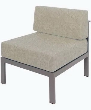 Armless Middle Seat