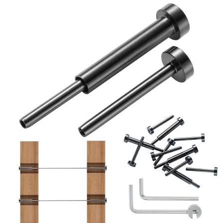 VEVOR Turnbuckle Tensioner And Fixed Terminal, Model YXHF-2014-2018-1/8"-40