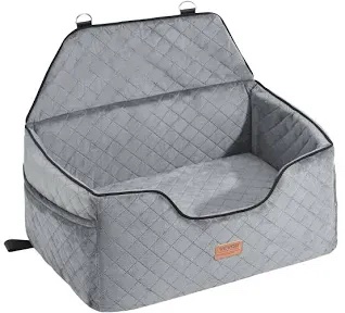 VEVOR Pet Car Seat - Gray, Model JBS-PCS-D01-GRAY