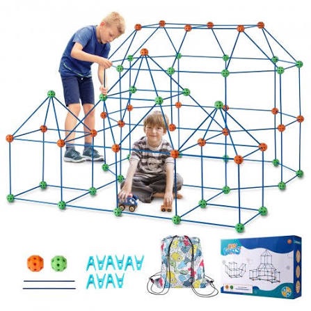 VEVOR Fort Building Kit 180-Piece Construction Set