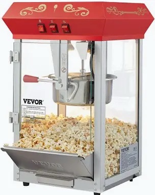 VEVOR Popcorn Machine Model NP08001SE
