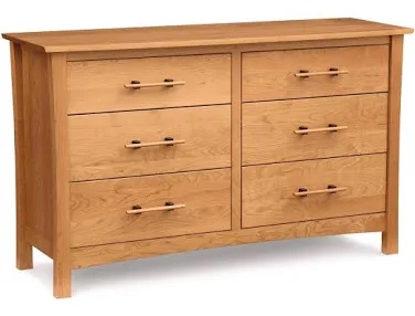 Monterrey 47.2" W Wood 6 Drawer Dresser