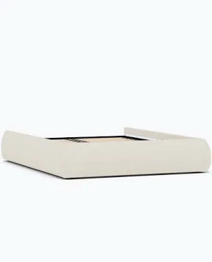 Frameless Bed Surround, 8.7" Cloud Upholstered sponge cushion, Excluding bed frame