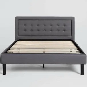 Upholstered Bed King Size Frame