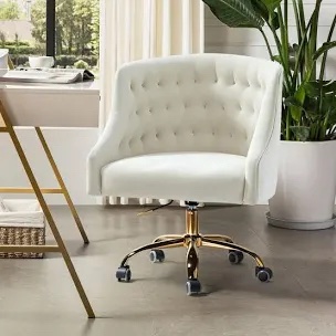 Lydia Task Chair - Ivory