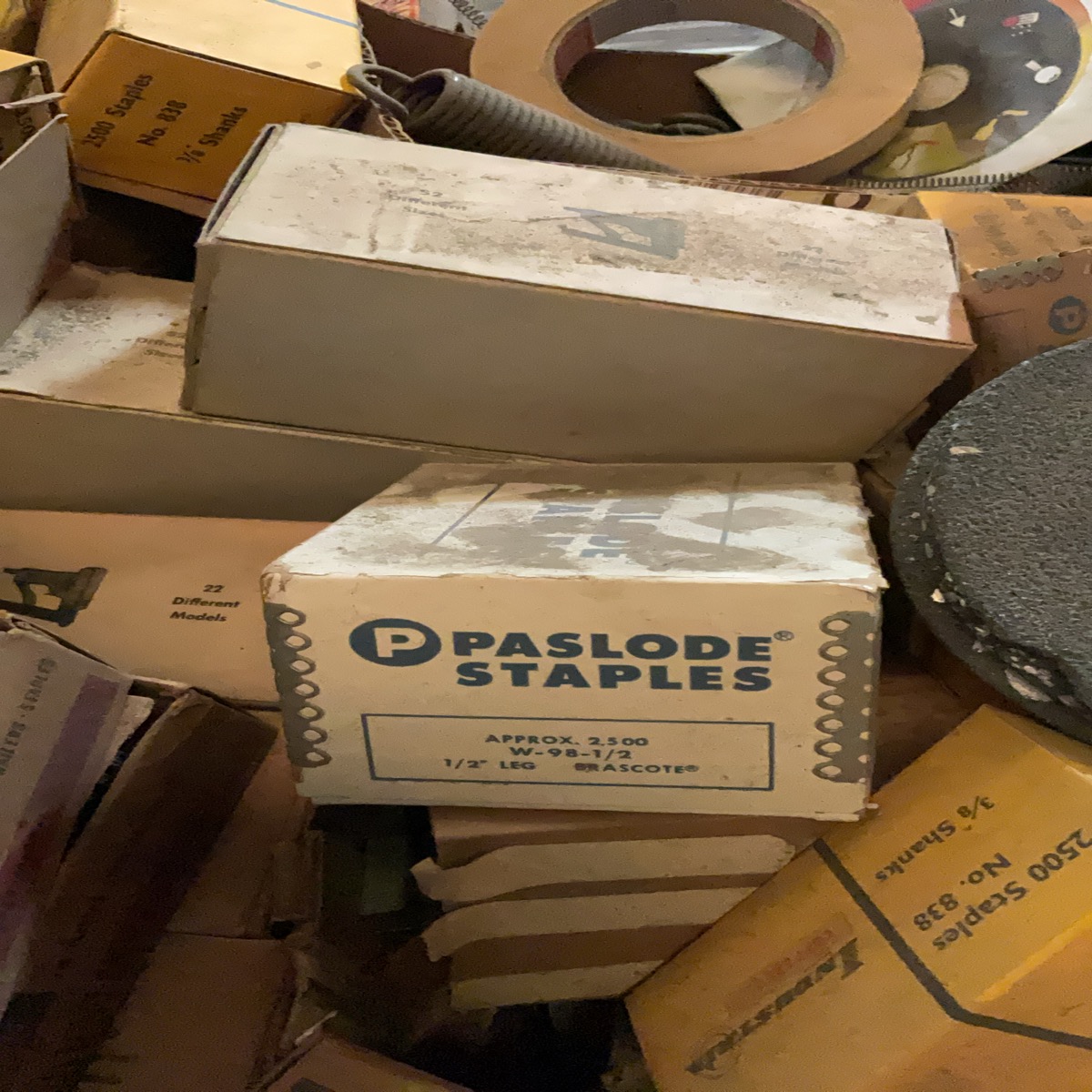 Pallet Of Staples Must Take All