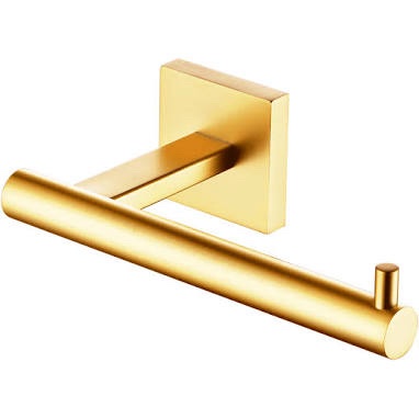KOKOSIRI Toilet Paper Holder Brushed Gold Stainless Steel B2005BG