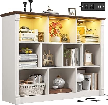 WOULD A CUBE STORAGE ORGANIZER RUSTIC COLOR