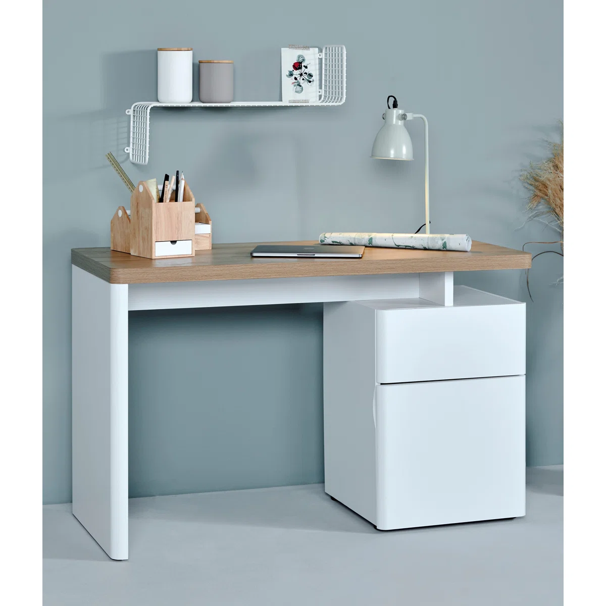 (Damaged wood)Cu-Libre Computer Desk