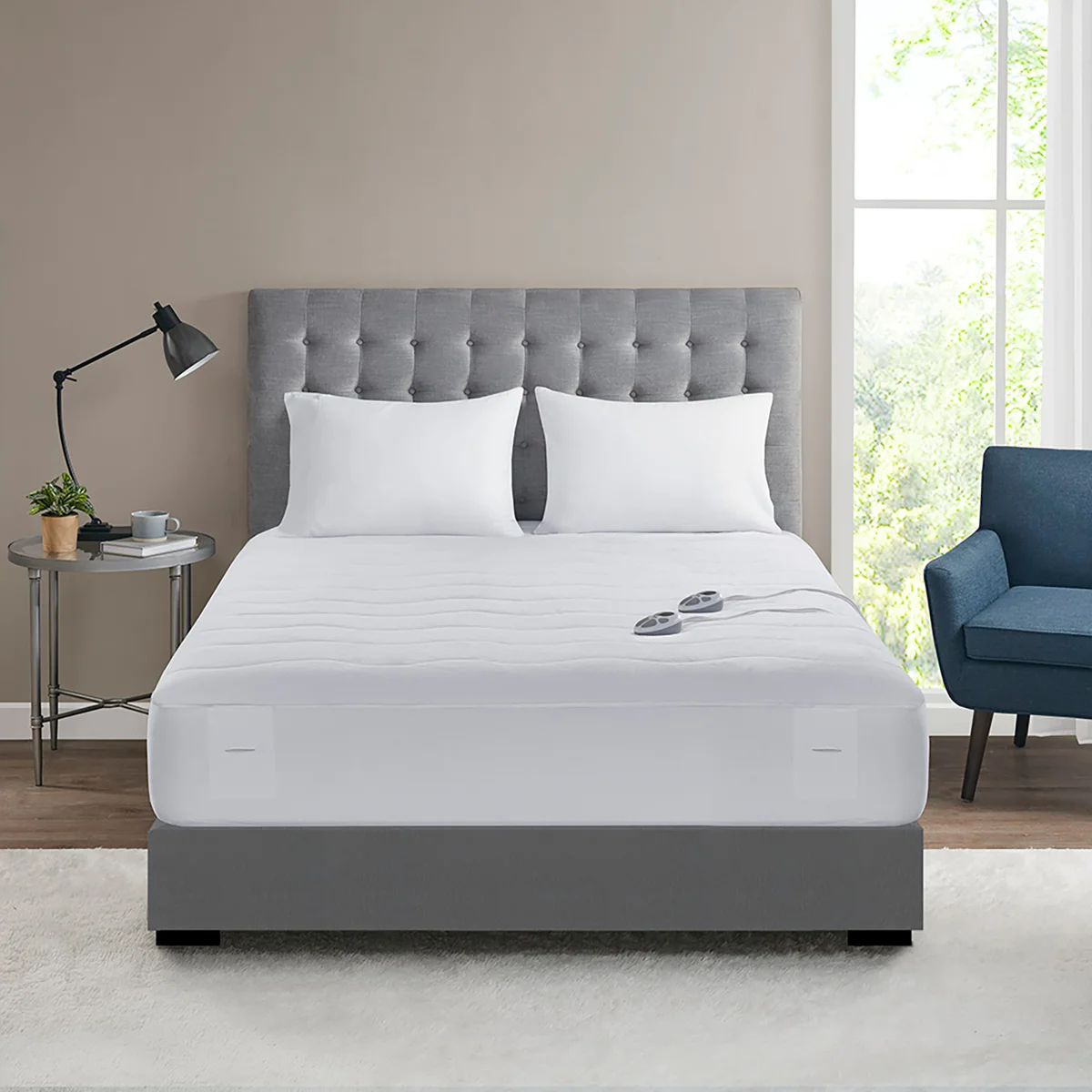 Serta Plush Heated Mattress Pad