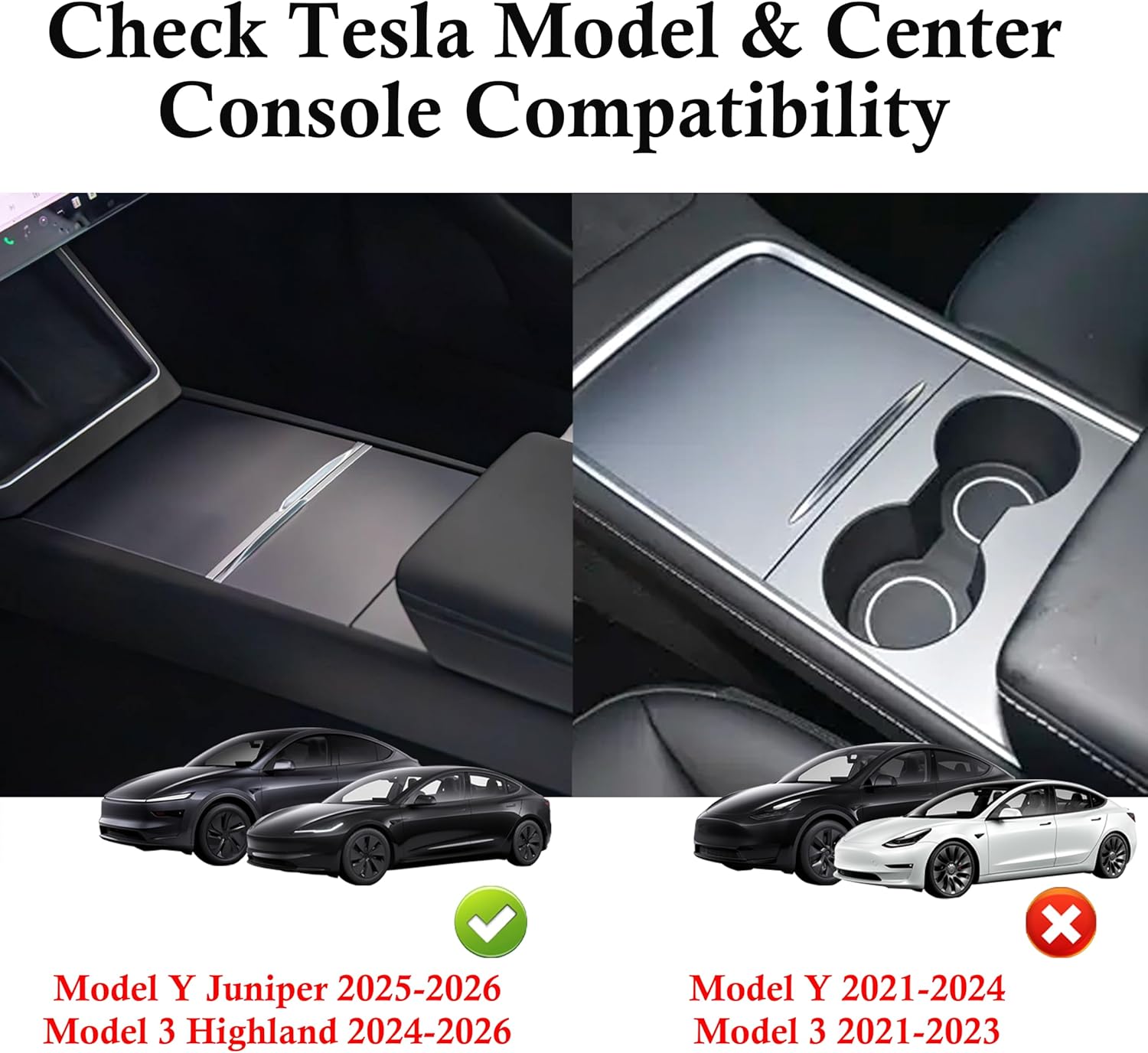 Car USB Hub Charger for Tesla Center Console with Fast Charging Retractable Cables Phone Charger Docking Station Accessories(Model Y Juniper 2025-2026 & Model 3 Highland 2024-2026) Model Y 2025-2026 & Model 3 2024-2026