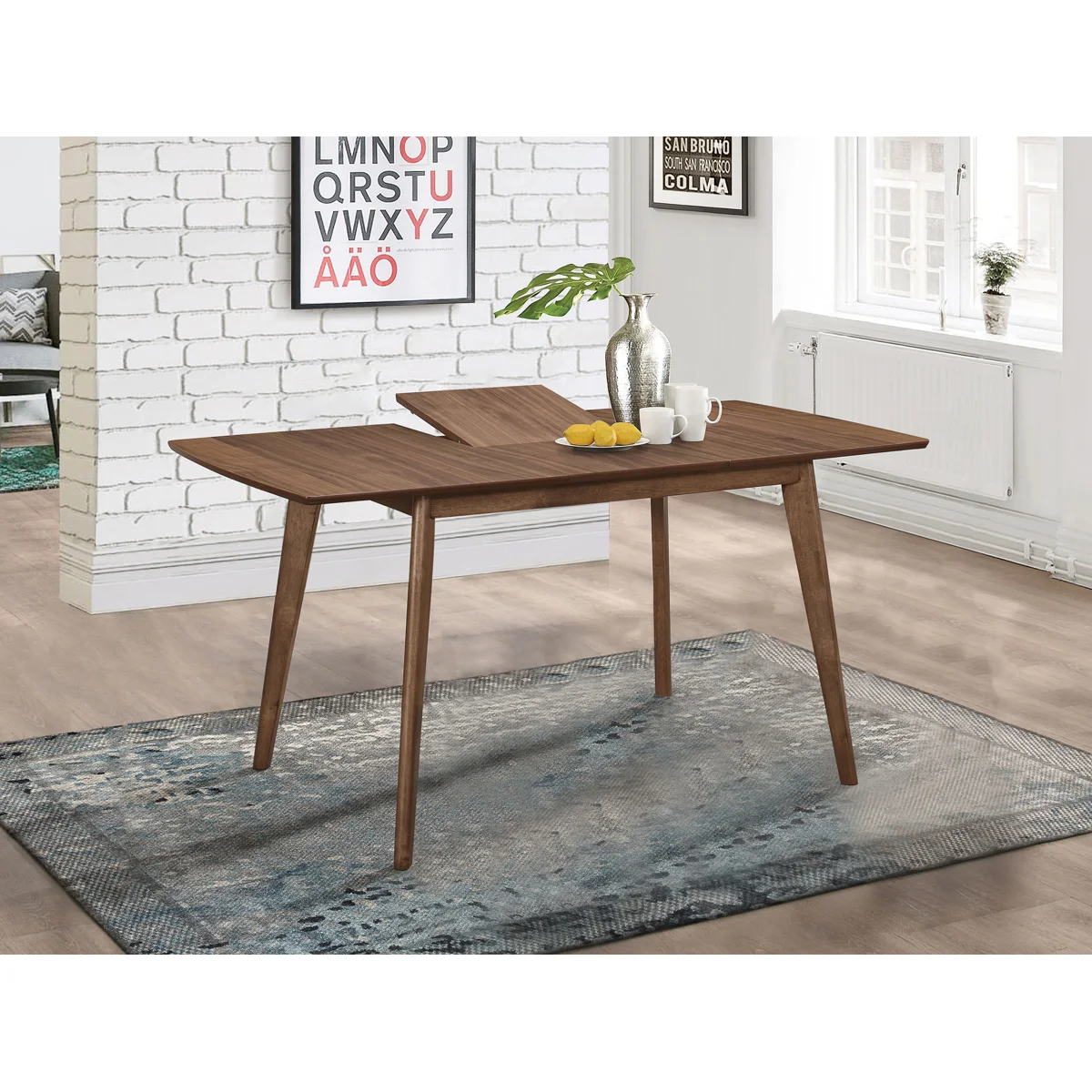 Meneses Butterfly Leaf Dining Table
