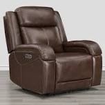 incomplete base only. Brown recliner